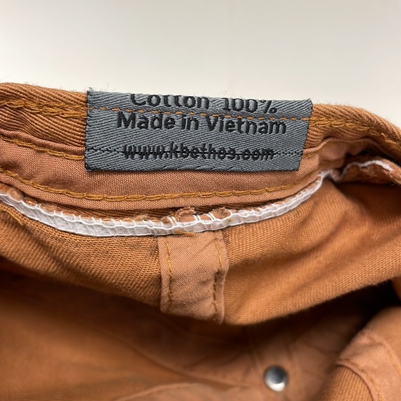 KBETHOS Destroyed Vintage SAVAGE Tan Dad Cap - Picture 10 of 11